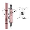 Eyeliner Stamp - Winged Eyeliner Stamp for All Eye Shapes, Easy Cat Eye Stencil Makeup Tool, SmudgeProof & Waterproof Liquid Eye liner Pen, Star Stamp (10MM, Black)