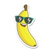 MightySkins Cool Banana 12" Peel and Stick Wall Art Removable Cute Stylish Funny Cartoon Dorm Room Decor Sticker Vinyl Wall Decals