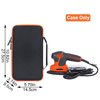 Aenllosi Hard Carrying Case Replacement for BLACK+DECKER Mouse Detail Sander, Compact Detail BDEMS600(only case)