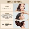 Bupposes Natural Black Hair Color Shampoo for Dark Hair, Hair Dye Shampoo Instant 3 in 1, Hair Dye Shampoo, Hair Instant Dye Shampoo for Men & Women (brack1PCS)