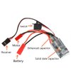 RC Brushed ESC, 30A 4-8V ESC Two Way RC Brushed Motor Speed Controller for 1/16 1/18 1/24 Car Boat (with Brake)