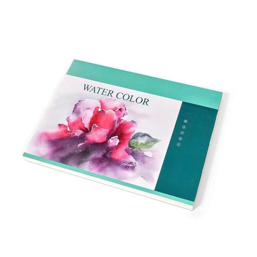 Artist Watercolor Paper, 16 Sheets White Watercolor Paper, 10 X 7 inches, Glue Bound，140 lb / 300 GSM，Suitable for Beginners to Expert Painters, Artist Paper for Watercolors, Mixed Media, Markers