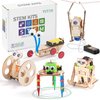 STEM Kits for Kids Ages 5-7 8-10, Wood Robot Building Kits for Boys Art Crafts 6-8 8-12, 3D Wooden Puzzles Woodworking Model Kits, STEM Science Projects Toys for Boy 6 7 8 10 12 13