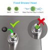 Hibbent 9 PCS Water Flow Restrictor 1.5/1.75/2.0/2.5/3.0 GPM Set, Shower Flow Control Valve Shower Water Flow Reducer, Shower Flow Reducer Limiter Regulator for Fixed Shower Head or Handheld Shower