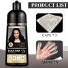 Ivnil Black Hair Dye Shampoo Permanent 400ml