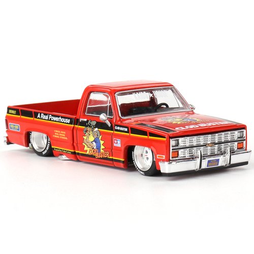 Pickup Truck Clod Buster Orange with Black Stripes (Designed by Jun Imai) Kaido House Special 1/64 Diecast Model Car by Mini GT KHMG130