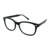 Edge I-Wear Fashion Retro Horned Rim Reading Glasses for Women Readers for Men 1.50 540961TT/1.50-1(BLK+CL)