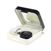 Honbay Fashion Travel Contact Lens Case Kit Mini Contact Lens Box with Mirror (Black)