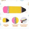 Totelux Pencil Hair Clips Back to School Alligator Clips Hair Barrette Cute Yellow Pencil Hairpin Hair Accessories for Toddler Girls Student Kindergarten Teacher 2PCS