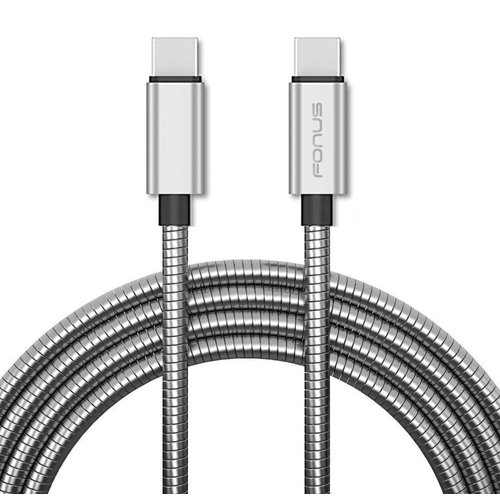 3ft Metal PD Cable Type-C to USB-C Charger Cord Compatible with Apple iPhone 16/Pro/Max/Plus, Power Wire Sync Long Fast
