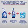 Lysol Toilet Bowl Cleaner, Automatic In-The-Bowl Disc, Spring Waterfall, 2-Count (Pack of 2)