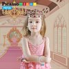 PicassoTiles Kids Fairytale Royal Princess Dress Up Pretend Play Tiara, Jewelry Boutique, Shoes & Fashion Accessories Toy Collection For Girls Children Ages 5+ STEM Creative Imagination Toys