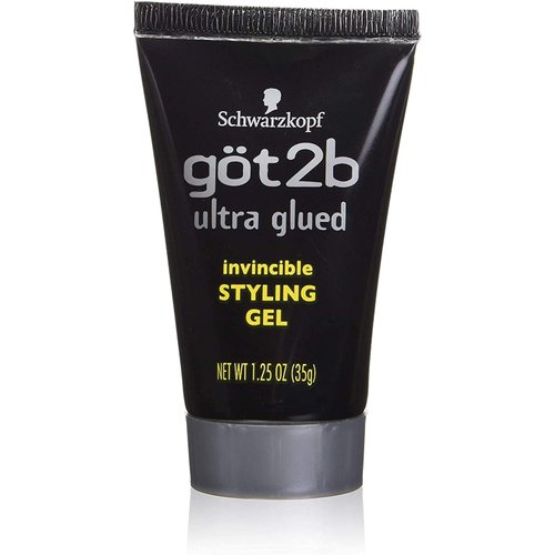 got2b Ultra Glued Invincible Styling Gel Hair Gel 1.25 oz (12 Pack)
