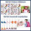 ANPHILE Baseball Party Favors, Baseball Birthday Party Supplies with Goodie Bags Slap Bracelets Stickers Mini Bouncy Balls Toy for Goodie Bag Stuffers,Classroom Prize
