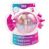 3C4G: Sugar Style Cosmetic Set - 9pcs, 4 Colors of Scented Lip Gloss & Eyeshadow Held in a Candy Shaped Container, Makeup Girls & Kids Ages 8+