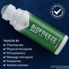 Biofreeze Pain Relief Roll-On, Knee & Lower Back Pain Relief Patch, Sore Muscle Relief, Neck Pain Relief, Shoulder Pain Relief, FSA Eligible, 3 Pack (3 OZ Biofreeze Menthol Roll-On)