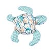 Generic WWF RESPLOOT Cuddlers Dog Toy with Squeaker Plush Hawksbill Sea Turtle, Green