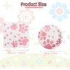 KHAIVI Dog Birthday Party Supplies,Paw Print Party Supplies,Paper Plates Napkins,Puppy Birthday Decorations for Kid