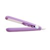 Purple Mini Hair Curler, Ceramic Mini Hair Curler for Short Hair Fine Hair, 2 in 1 Mini Ceramic Curler and Hair Straightener, Mini Curling Iron 1/2 Inch Barrel Short Hair Styling Tools