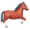 Spirit Horses Riding Free Birthday Party Supplies Brown Horse Balloon Bouquet Decorations