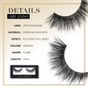 Lilly Lashes Premium Synthetic Lashes Orlando | Fake Eyelashes Natural Look | Fluttery Lashes | Full Bodied Look | False Lashes | Vegan Strip Lash | Reusable Up to 10 Wears | 15mm