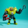 Mattel Street Sharks Action Figure with Spring-Fired Speargun Accessory, Dr Piranoid Collectible Toy Inspired by 90s TV Villain, 6-Inch