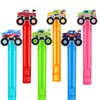 24Pcs Monster Truck Mini Bubble Wands for Kids Cars Party Favors 6 Cute Designs Cartoon Birthday Party Supplies Christmas Party Favors Toys Goodie Bag Stuffers.