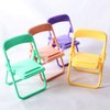 5Pcs Simulation Mini Folding Back Small Chair Model Dollhouse Folding Chair Accessories Doll House Miniature Plastic Furniture Accessories Scene Props for Micro Landscape Dollhouse Furniture