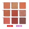 Ruby Kisses Eyeshadow Palette Highly Pigmented Eye Makeup Matte to Shimmers (Agate)