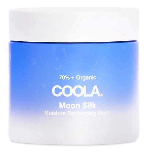 COOLA Organic Moon Silk Recharging Face Moisturizer Mask, Dermatologist Tested Skin Barrier Protection with Vitamin C, Vegan and Gluten Free, 2 Fl Oz