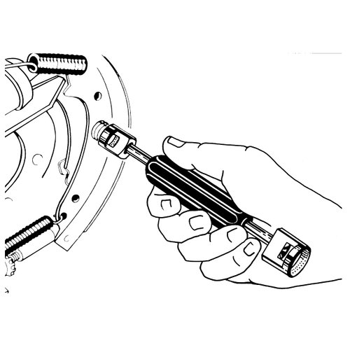 GEARWRENCH Universal Brake Shoe Retaining Spring Tool - 2774D