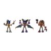 Sonic Prime 2.5-inch Action Figures The Grim Themed 5 Pieces: Sonic Trooper, Knuckles Trooper, Rouge Trooper, Yellow Shard and Purple Shard. Ages 3+ (Officially Licensed by Sega and Netflix)