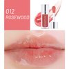 MAEPEOR Hydrating Lip Glow Oil 10 Colors Moisturizing Lip Oil Gloss Non-sticky Transparent Lip Gloss Long Lasting Nourishing Tinted Lip Balm with Big Brush Head (IColors 12)