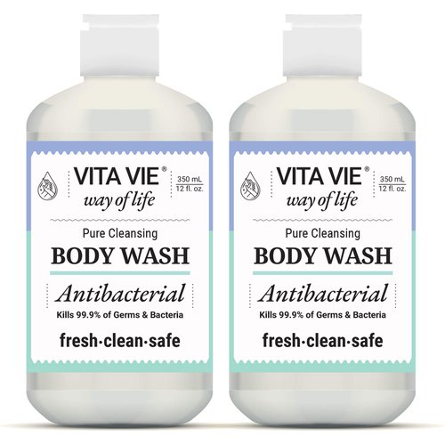VITA VIE Body Wash, 12 oz (2-Pack)