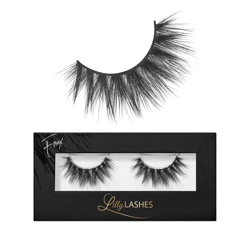 Lilly Lashes 3D Mykonos in Faux Mink | False Eyelashes | Dramatic Look and Feel | Reusable | Non-Magnetic | 100% Handmade, Vegan | Silk Like Luxury Fibers