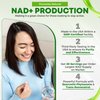 NutraHeights NAD+ Supplement | 900mg Liposomal Nicotinamide Riboside with Resveratrol & Quercetin | Cellular Energy, Focus, Healthy Aging Support | 90 Vegan Capsules | Non-GMO