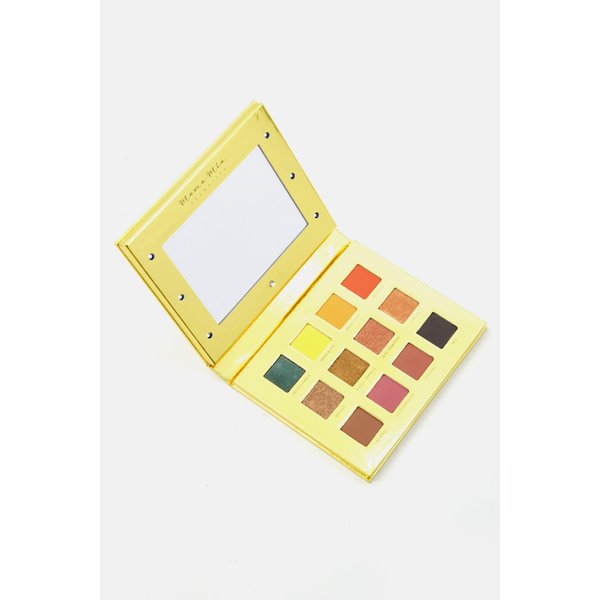 Cosmyfy Mama Mia Pressed Pigment Eyeshadow Palette, 12 Color Shimmer Matte Eyeshadow Palette, Vegan and Cruelty-Free