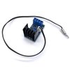 DC 12V 1A Automatic PC CPU Fan Temperature Control Speed Controller Case Fan Speed Governor with Sensor for 2 3 4 Wire Fan