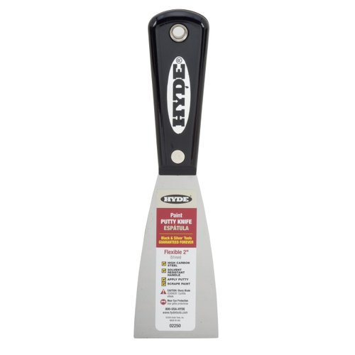 HYDE 02250 2250 Flexible Putty Knife, 1-Pack, No Size, No Color