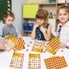 JUESMOS Fall Bingo Game 24 Players Autumn Bingo Cards Fall Thanksgiving Party Games for Adults Family Activity Autumn Bingo Harvest Game Party Favors Classroom School Supplies