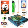 Keenvark 168 PCS Halloween Party Favors,24 Pack Stationery Supplies Set, Halloween Treats for Kids, Halloween Goodie Bag Fillers including Pencils,Erasers,Rulers,Stickers,Stamps,Notepads and Gift Bags