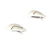 Anime Hair Clips Asuka Langley Soryu Ayanami Rei Cosplay Headwear Hairpins Accessories (White) one size