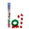 PLUS PLUS 3D Puzzle Building Block Set, 70 Mini Interlocking Pieces, Fun Holiday Activities for Kids - Holiday Mix Mini Maker Tube