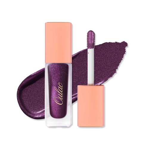 Oulac Liquid Glitter Eyeshadow Liquid Eyeshadow Metallic Eyeshadow Purple Liquid Eyeliner Shimmer| Non-creasing Lightweight Moisturizing Formula Easy to Remove. Vegan & Cruelty-Free (26)