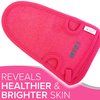 NYK1 Deep Exfoliating Glove Exfoliating Mitt (Pink) Ultimate Skin Care Exfoliating Body Scrubber Exfoliating Gloves for Shower - Dead Skin Remover for Body Exfoliator Glove Exfoliating Washcloth Mitt