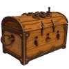 WOODEN.CITY Puzzle Box Treasure Chest - Assemble and Solve Riddles for a Unique Escape Room Experience - Wooden Clue Box Perfect Unique Gift Box - Made in EU
