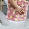GOQOTOMO Flower Heating Pad for Back Pain Relief- 12" x 24"12 Heat Levels, 8 Timers Stay on, Machine Washable -F1224
