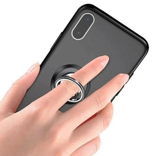 Magnetic Ring Holder Finger Stand Compatible with OnePlus Nord N10/N20/N30/N100/N200/N300 5G, Grip Kickstand Swivel Zinc Alloy