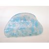 Generic Mixed turquoise blue and white marbled hair claw clip