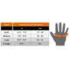 Meister Wrist Wrap Weight Lifting Gloves w/Gel Padding - Gray/Neon Green - Medium